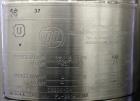 Used Cuno Dual Filter Skid, Model 12ZPB4, 316L Stainless Steel. (2) Cartridge filter housings, no filters, approximately 12-1/2