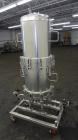 Used Stainless Steel Cuno Zeta Plus Cartridge Filter Housing, Model 16ZPB4