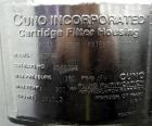 Used Stainless Steel Cuno Zeta Plus Cartridge Filter Housing, Model 16ZPB4