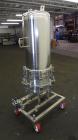 Used Stainless Steel Cuno Zeta Plus Cartridge Filter Housing, Model 16ZPB4