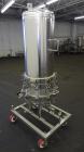 Used Stainless Steel Cuno Zeta Plus Cartridge Filter Housing, Model 16ZPB4