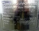 Used Stainless Steel Cuno Zeta Plus Cartridge Filter Housing, Model 16ZPB4