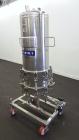 Used Cuno Zeta Plus Cartridge Filter Housing, Model 16ZPB4, 316 Stainless Steel. Approximately 138.8 square feet media area, requires filter cartridges. Quick release clamp design chamber rated 150 p...