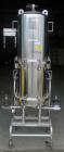 Used Cuno Cartridge Filter, Model 21ZWB4, 316L stainless steel, vertical. Approximately 280 square feet filter area. 17-3/4