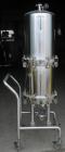 Used Cuno Cartridge Filter, Model 21ZWB4, 316L stainless steel, vertical. Approximately 280 square feet filter area. 17-3/4