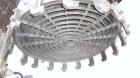 Used Filter Specialist Inc. FSI Multi-Bag Liquid Filter Vessel, 79.2 Square Feet Surface Area, 3600 Gallons Per Minute Flow Rate, Model FSPZ-4210, 316L Stainless Steel. Approximate 42
