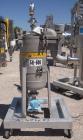 Used Filtration Systems Mesh Basket Filter, Model CF-8M, 316 Stainless Steel. (.50) cubic feet, rated up to 110 gallons per minute. Approximate 8 1/2