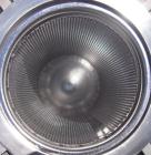 Used Filtration Systems Mesh Basket Filter, Model CF-8M, 316 Stainless Steel. (.50) cubic feet, rated up to 110 gallons per minute. Approximate 8 1/2
