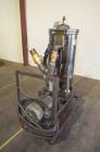 Used FSI Filter Specialists Double-Barreled Bag Filter, Model FSP-250, Carbon steel. Approximate 8.8 square feet surface area, maximum flow rate 150 gallons per minute. Each chamber approximate 8