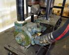 Used FSI Filter Specialists Double-Barreled Bag Filter, Model FSP-250, Carbon steel. Approximate 8.8 square feet surface area, maximum flow rate 150 gallons per minute. Each chamber approximate 8