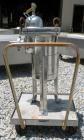 Used Filter Specialists Basket Filter, Part Number F.S.P. 40-1-316SS, 316 Stainless Steel. 8