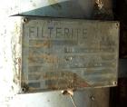 Used Filterite cartridge filter, model 36MS03-316-3FD-C150, stainless steel. 12
