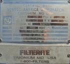 Used Filterite Cartridge Filter, Model 935563, Type 220MSO4-316L-6FOLD-C150, 316L Stainless Steel. Approximately 24