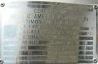 Used Filterite Cartridge Filter, model 935563, type 220MSO4-316L-6FOLD-C150, 316L stainless steel. Approximately 24
