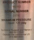 Used Stainless Steel Gelman Sciences Cartridge Filter, Model 961483
