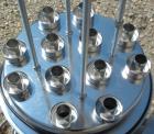 Used Stainless Steel Gelman Sciences Cartridge Filter, Model HFGJ1Q1B11