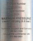 Used Stainless Steel Gelman Sciences Cartridge Filter, Model HFGJ1Q1B11