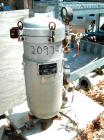 Used Technical Fabricators inline filter, model I/0 500-2, 316 stainless steel. Jacketed chamber 12