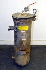 Used Krystal Klear Basket Filter, 7 Gallon Capacity, 321 Stainless Steel, Vertical. Approximately 8-1/2” diameter x 28