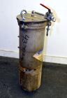 Used Krystal Klear Basket Filter, 7 Gallon Capacity, 321 Stainless Steel, Vertical. Approximately 8-1/2” diameter x 28