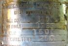 Used Mechanical Basket Filter, 3 Gallon Capacity, 316 Stainless Steel, Vertical. Approximately 8” diameter x 16