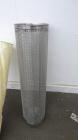 Used Mechanical Basket Filter, 7 Gallon Capacity, 316 Stainless Steel, Vertical. Approximately 8-1/2” diameter x 29