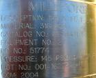 Used Millipore Cartridge Filter, Model 12RX1H