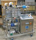 USED: Millipore filtering system consisting of: (1) Isopack biochromatography process column, 316L stainless steel. Approximate 1600mm diameter, rated 58 psi at 86 deg F. (2) Slurry transfer skids co...