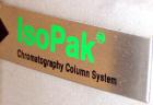 USED: Millipore filtering system consisting of: (1) Isopack biochromatography process column, 316L stainless steel. Approximate 1600mm diameter, rated 58 psi at 86 deg F. (2) Slurry transfer skids co...