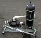 Used Teel Pool/Spa Cartridge Filter, Model 4RK12, 135 Square Feet Filter Area. Maximum working pressure 50 psi, maximum design flow rate public pools 50.6 gallons per minute, residential pools 135 ga...