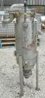 Used Basket Strainer Filter, 316 stainless steel. Jacketed chamber approximately 8