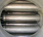 Used Pall Cartridge Filter Housing, part #P384SG29C2H2, 304 stainless steel. Approximately 18'' diameter x 60'' straight side, flat bolt on top, dished bottom. Internal rated 205 psi at 100 deg F, 22...