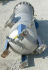 Used Pall Cartridge Filter Housing, part #P384SG29C2H2, 304 stainless steel. Approximately 18'' diameter x 60'' straight side, flat bolt on top, dished bottom. Internal rated 205 psi at 100 deg F, 22...