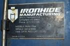 Used- Ironhide Manufacturing Polish Filter, Carbon Steel. Approximate 20