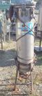 Used Ronningen Petter Products Mesh Basket Filter, 316 L Stainless Steel.  8 1/2