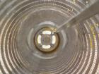 Used Ronningen-Petter Self Cleaning Mechanical Filter, model  DCF-400, 316 stainless steel. Flow rate 2-30 gallons per minute. Total capacity 0.94 gallon, purge capacity 4 fluid ounces, filtration su...