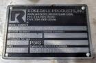 Used Rosedale Products High Capacity Basket Strainer Filter Housing