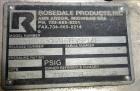 Used Rosedale Products Inc. Model 82 Dual Capacity Bag Filter and Basket Strain