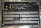 Used Rosedale Products Inc. Model 82 Dual Capacity Bag Filter and Basket Strain