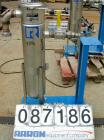USED: Rosedale mesh basket filter, model 8302#125SBB, 304 stainless steel. Approximate 4.4 square feet filter area. 8-1/2