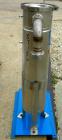 USED: Rosedale mesh basket filter, model 8302#125SBB, 304 stainless steel. Approximate 4.4 square feet filter area. 8-1/2