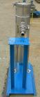 USED: Rosedale mesh basket filter, model 8302#125SBB, 304 stainless steel. Approximate 4.4 square feet filter area. 8-1/2