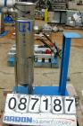 USED: Rosedale mesh basket filter, model 8302#125SBB, 304 stainless steel. Approximate 4.4 square feet filter area. 8-1/2