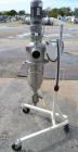 Used- Russell Finex Eco Self-Cleaning Vertical Filter, Model EF26500, 316 Stainless Steel. Approximately  6