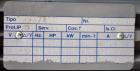 Used Russell Finex Eco Self-Cleaning Vertical Filter, Model EF26500, 316 Stainless Steel. Approximately  6