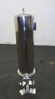 Used Stainless Steel Sartorius Cartridge Type Filter Housing, Model 8PJ17825030