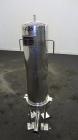 Used Stainless Steel Sartorius Cartridge Type Filter Housing, Model 8PJ17825030