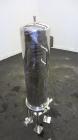 Used Stainless Steel Sartorius Cartridge Type Filter Housing, Model 8PJ17825030