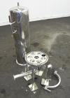 Used Stainless Steel Sartorius Cartridge Type Filter Housing, Model 8PJ17825030