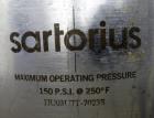 Unused- Sartorius Stedim Biotech Cartridge Type Filter, Model HU03U7T-70235, 316